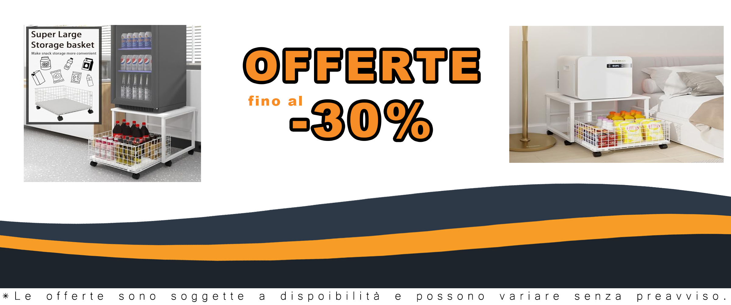 PUNCIA Mini supporto mobile per frigorifero, tavolo portatile con ruote bloccabili e cassetto cestino