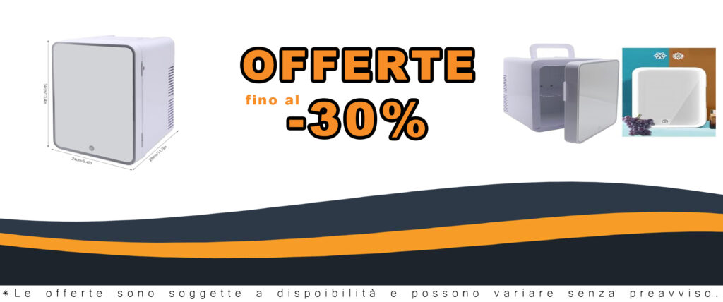 Mini frigorifero per la cura della pelle a specchio con luce LED, design elegante e consumo energetico ridotto.