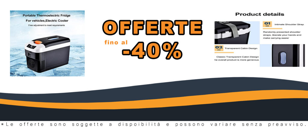 Frigorifero portatile per auto 12V, ideale per campeggio e viaggi, con funzioni di raffreddamento e riscaldamento