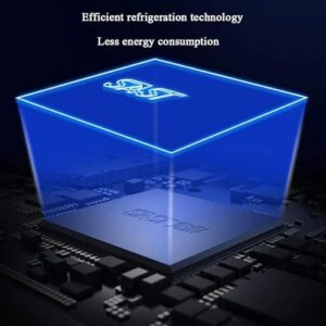 Mini frigorifero portatile per medicinali con display a LED, ideale per conservare insulina e farmaci durante i viaggi