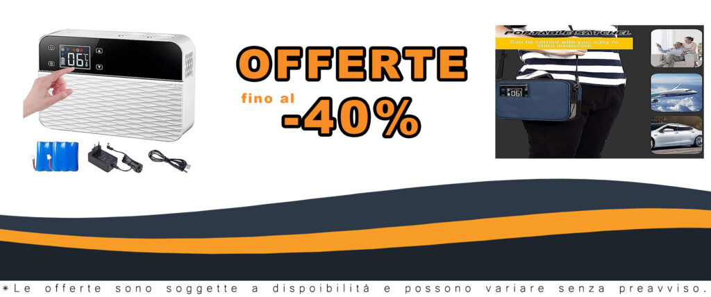 Scatola refrigerata per insulina, mini frigorifero USB con temperatura costante e sistema di allarme