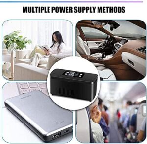 Frigorifero portatile per insulina YNITJH con display LCD e batteria da 10200 mAh, ideale per viaggi e conservazione domestica dei farmaci.