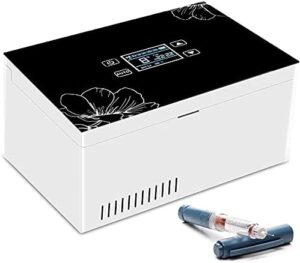 ZWJABYY Portatile Insulin Cooler, frigorifero portatile per insulina e interferone, con termostato regolabile da 0 a 18°C