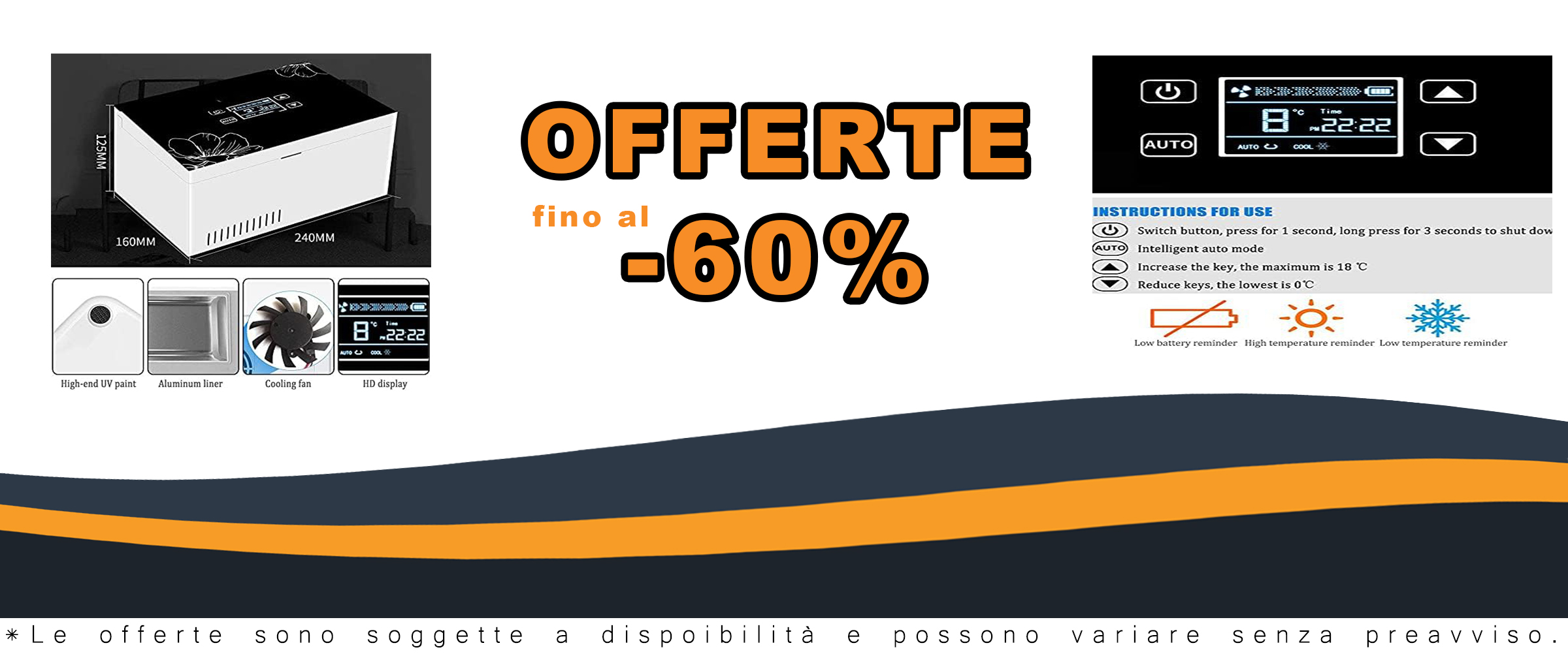 ZWJABYY Insulina Cooler, frigorifero portatile con display LED per conservare insulina e farmaci in modo sicuro durante i viaggi
