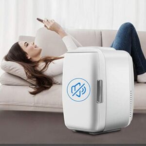 Xyanzi Mini Frigorifero 6L Portatile, Perfetto per Auto, Case e Dormitori