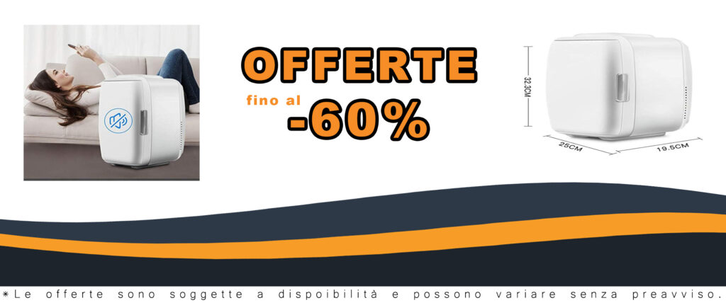 Xyanzi Mini Frigorifero 6L Portatile, Perfetto per Auto, Case e Dormitori