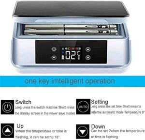 Custodia da viaggio per refrigeratore per insulina, mini frigorifero per medicinali con termostato 2-8 ℃
