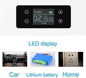 Mini frigorifero portatile per insulina, compatto e silenzioso, ideale per auto e viaggi, con temperatura controllata tra 2 e 8 gradi