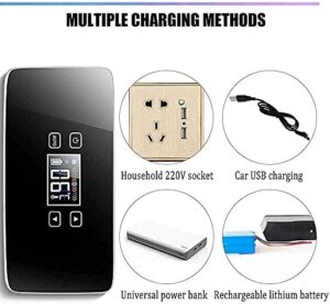 Mini Frigo Dispositivo Raffreddamento Portatile Insulina Scatola Refrigerata Dispositivo Raffreddamento Portatile Per Medicinali Frigorifero Viaggio A Casa Temperatura Costante Reefer,3*battery