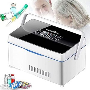 Mini Frigo Dispositivo Raffreddamento Portatile Insulina Scatola Refrigerata Dispositivo Raffreddamento Portatile Per Medicinali Frigorifero Viaggio A Casa Temperatura Costante Reefer,3*battery