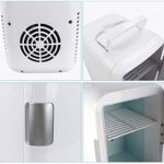 AQQWWER Mini Frigorifero Portable Refrigerator in funzione, ideale per auto, casa e ufficio