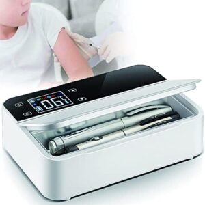 Custodia refrigerante portatile per insulina, frigorifero a temperatura costante con schermo LCD e ricarica USB