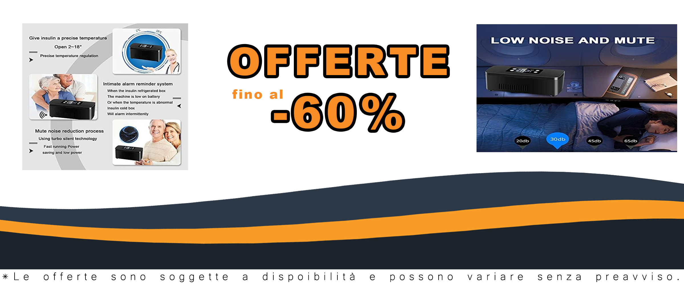 YNITJH Insulina Mini Frigo portatile per medicina con LCD display e batteria inclusa