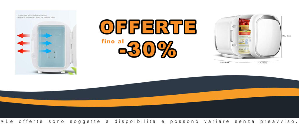 Xyanzi Mini Frigorifero 6L per Camera da Letto, Auto e Ufficio, Funzione Raffreddamento e Riscaldamento