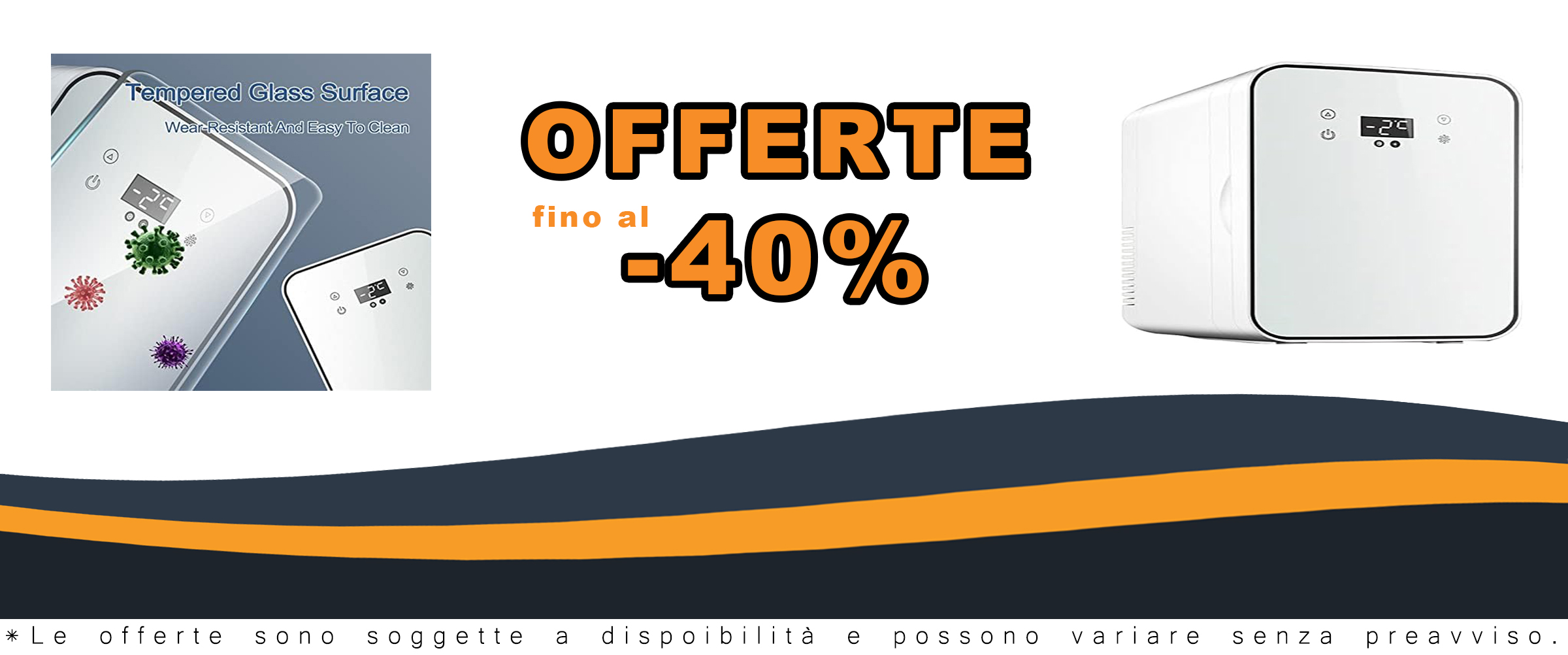 Mini frigorifero portatile bianco, termoelettrico, ideale per conservare bevande, cibi e cosmetici