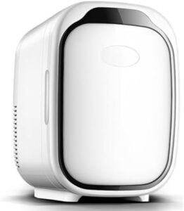 6L Mini Frigo Tavolo Top Bellezza, frigo portatile ideale per la cura della pelle, cosmetici e alimenti freschi