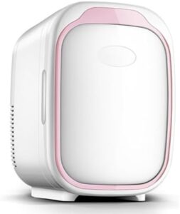 Mini frigo 6L, compatto e versatile, perfetto per conservare cosmetici e alimenti freschi