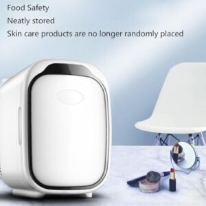 6L Mini Frigo Tavolo Top Bellezza, frigo portatile per cura della pelle, alimenti e bevande