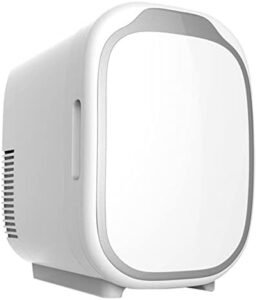 6L Mini Frigo Portatile Trucco Bellezza e Skincare, Design Compatto per Uso in Camera, Ufficio e Auto