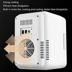 8L Mini Frigo Bevande con Funzione Raffreddamento e Riscaldamento per Auto e Casa
