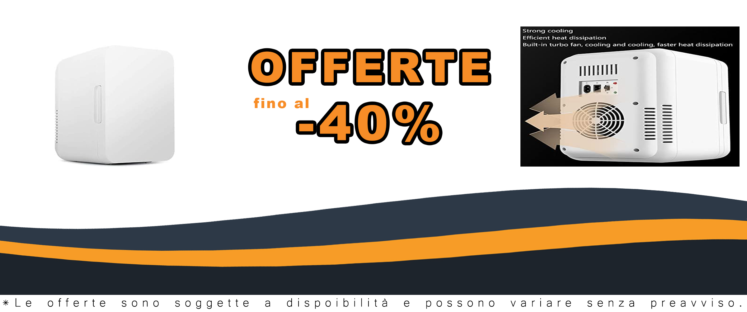 8L Mini Frigo Bevande con Funzione Raffreddamento e Riscaldamento per Auto e Casa