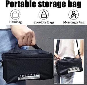 Frigorifero portatile YNITJH per insulina con display a LED e custodia, perfetto per viaggi e conservazione sicura dei medicinali.