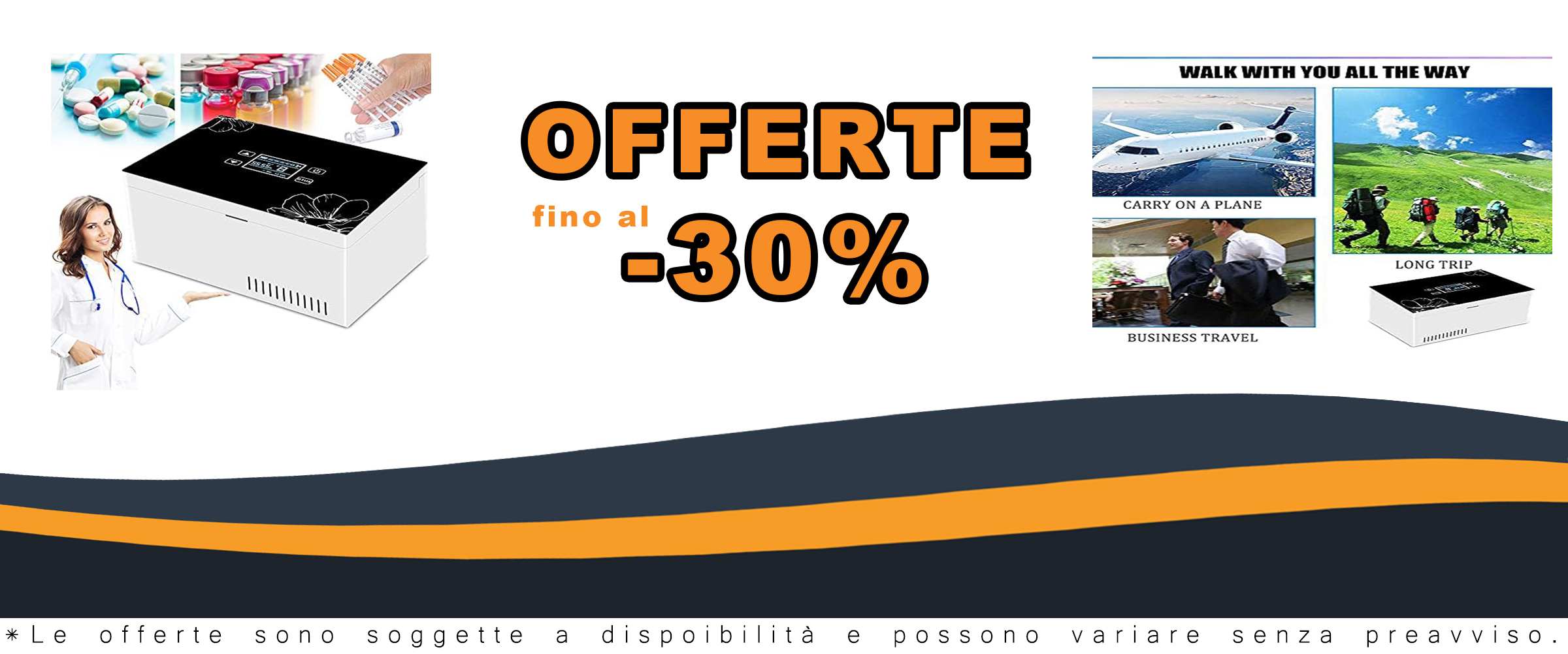 ZWJABYY Insulina Frigo Portatile, ideale per conservare l'insulina e altri farmaci durante i viaggi, con display LED e ricarica USB.