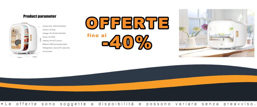 SZAJOR Mini Frigorifero da 20 Litri con specchio LED, ideale per la cura della pelle e il make-up