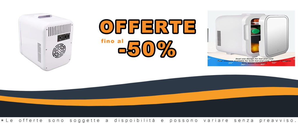 Mini frigorifero elettrico portatile da 8 litri, ideale per casa, auto e viaggi. Design compatto e silenzioso.