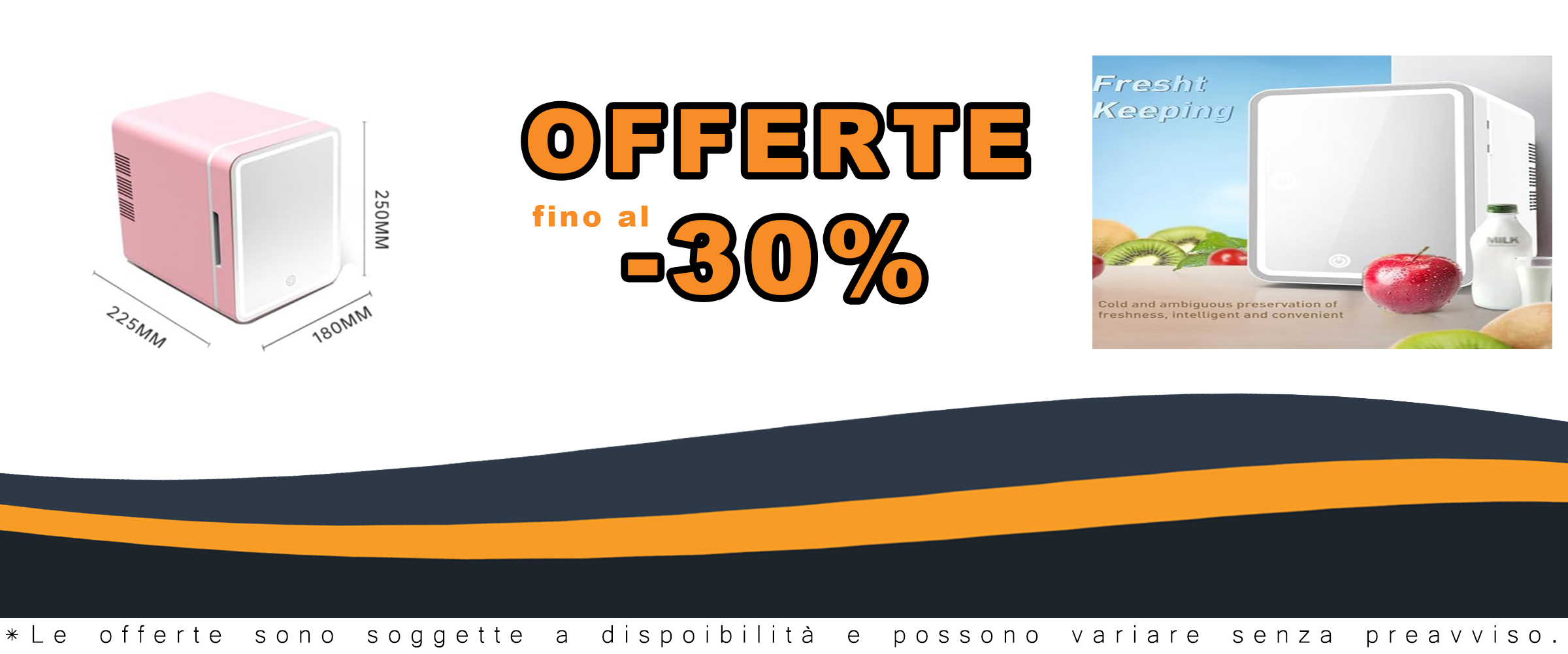 Mini frigorifero portatile bianco con specchio LED integrato, ideale per bellezza, cura della pelle e trucco.