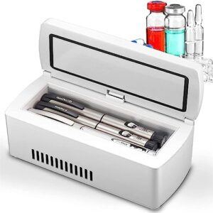 Mini scatola frigorifera per insulina, frigorifero portatile a temperatura costante per medicinali  