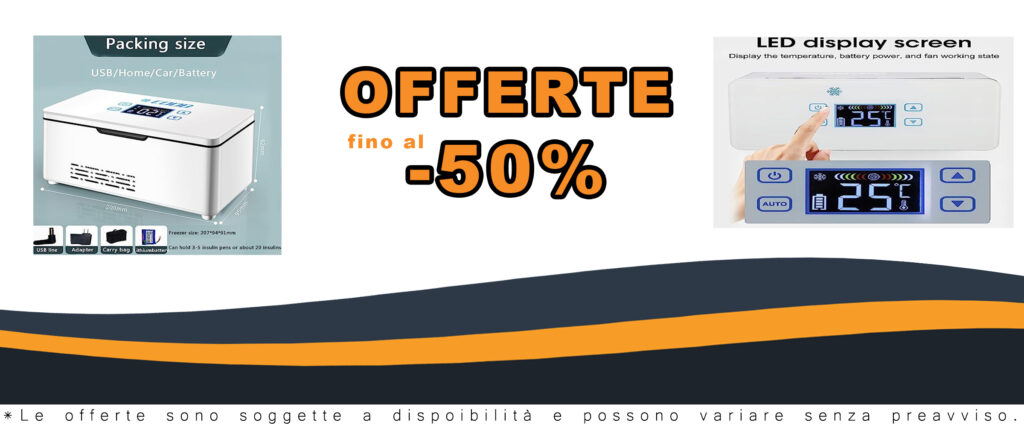 AOKLEY Mini Frigorifero per Insulina con design compatto e tecnologia Triplebattery per una conservazione ottimale