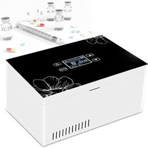 Frigorifero per farmaci portatile con ampio spazio di refrigerazione, ideale per insulina e viaggi  