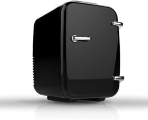 Mini frigorifero portatile da 4 litri, perfetto per auto e uso domestico, compatto e silenzioso