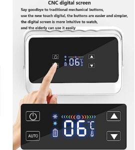 AOKLEY Mini Frigo per insulina, portatile e perfetto per viaggi e casa, con batteria singola.