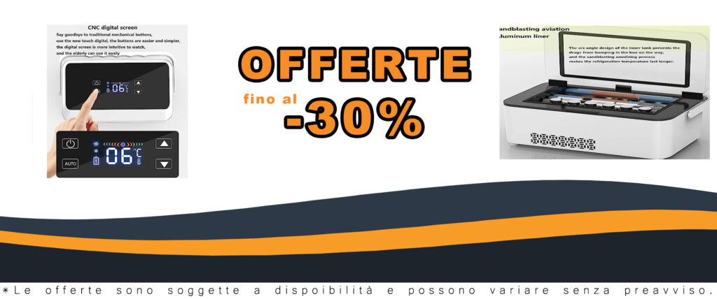 AOKLEY Mini Frigo per insulina, portatile e perfetto per viaggi e casa, con batteria singola.