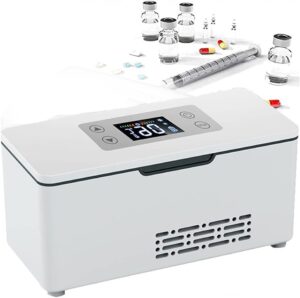 AOKLEY Frigorifero per insulina portatile, ideale per mantenere a temperatura insulina, interferone e collirio.