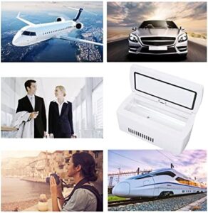Frigorifero portatile TOYOCC per insulina, compatto e perfetto per viaggi, campeggio e uso domestico.
