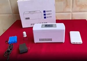 TOYOCC Frigorifero Portatile per Insulina, ideale per viaggi e casa, mantiene i farmaci a temperatura costante  