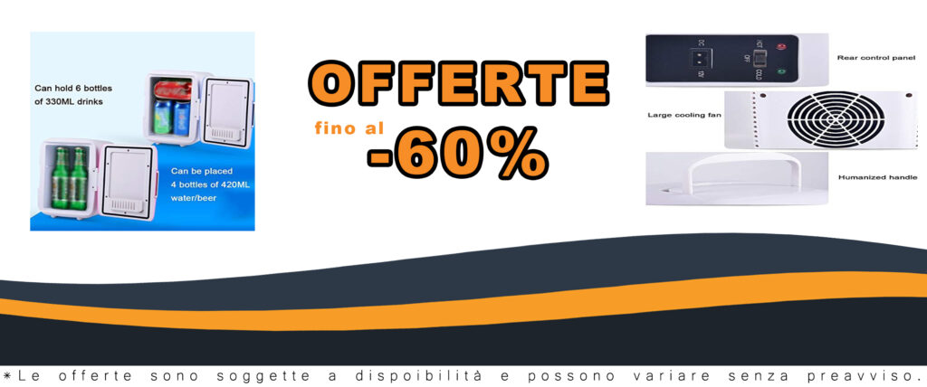 TOYOCC Mini frigorifero da 4 litri in blu e rosa, ideale per auto, viaggi e uso domestico