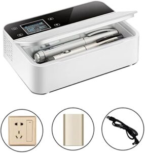 Custodia per dispositivo di raffreddamento per insulina intelligente con display LED, mini frigorifero USB