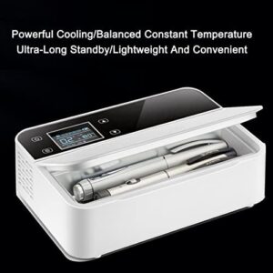 Custodia per dispositivo di raffreddamento per insulina intelligente con display LED, mini frigorifero USB