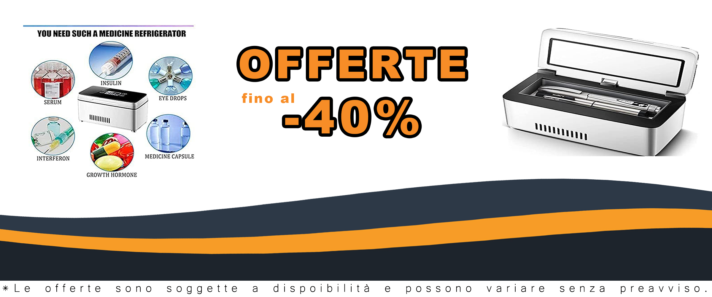 FENGSSLL Dispositivo di Raffreddamento Portatile per Insulina con Display a LED e Grande Capacità