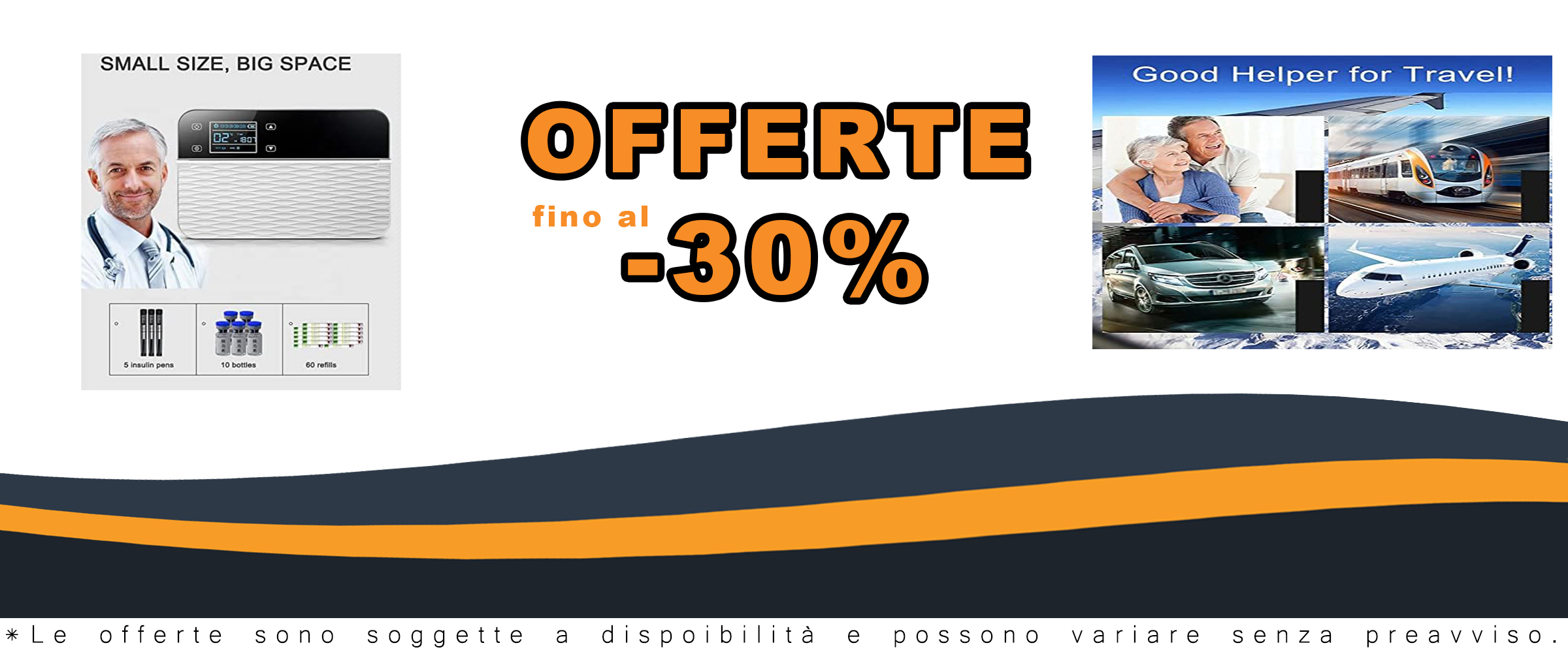 Frigorifero portatile CGLYYDS con display LED, ideale per la conservazione sicura di insulina e altri farmaci sensibili alla temperatura.