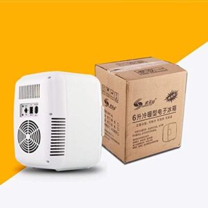 Xyanzi Mini Frigorifero 6L con sistema termoelettrico per auto, casa e ufficio, compatto e versatile.