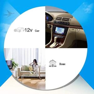 Xyanzi Mini Frigorifero 6L con sistema termoelettrico per auto, casa e ufficio, compatto e versatile.