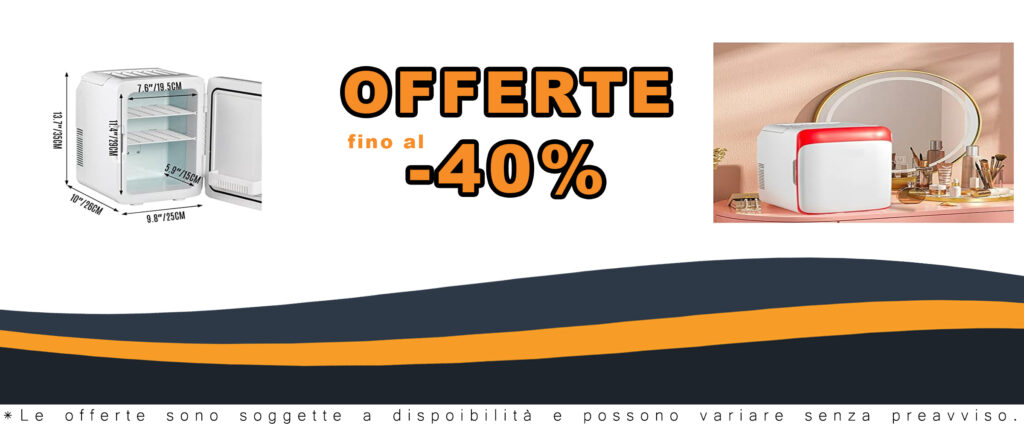 Mini trucco frigorifero 10L 15L per auto, ideale per cosmetici e alimenti