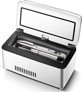 YIHEMEI Portatile Refrigeratore per Medicina: mini frigorifero compatto per insulina, interferone e vaccini