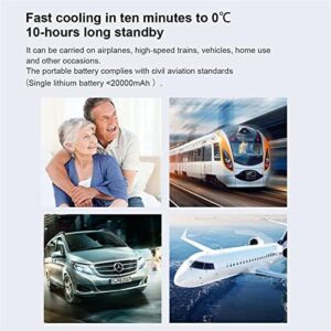 Themnl USB Portatile Mini Insulin Cooler: Frigorifero compatto per insulina e medicinali in viaggio