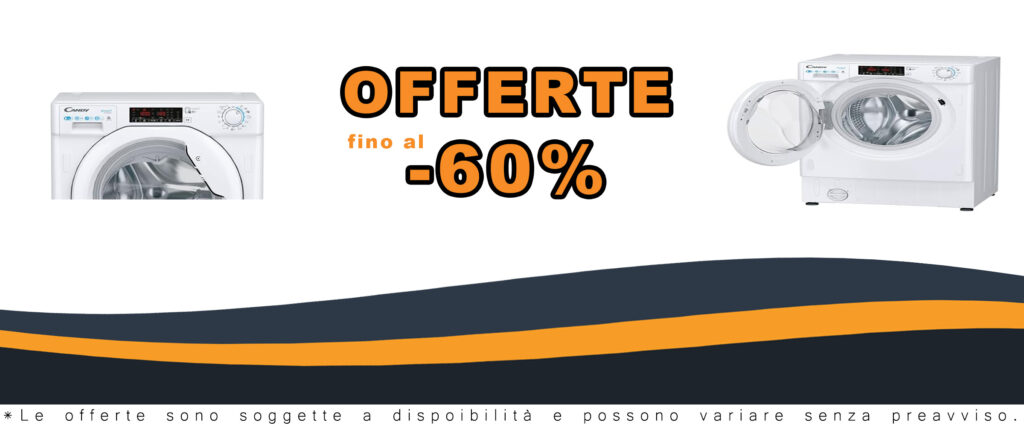 Immagine della lavasciuga Candy Smart Inverter da incasso, modello CBDO485TWME/1-S, bianca, con Wi-Fi, NFC, avvio programmabile e programma lana.